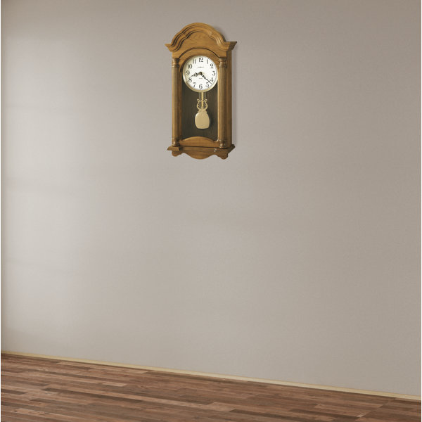 Howard Miller Amanda Chiming Quartz Wall Clock & Reviews Wayfair